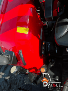 Massey Ferguson 4710 side console and controls