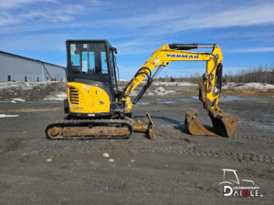 Yanmar VIO35-6A full side profile excavator