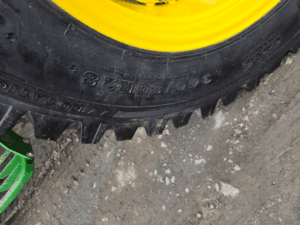 John Deere 4066R front tire excellent condition