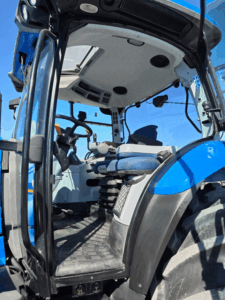 Interior cab of 2020 New Holland T6.180 tractor
