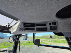 Système audio et ventilation dans cabine New Holland T6.180