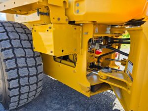 Structure centrale d'une chargeuse John Deere 524P