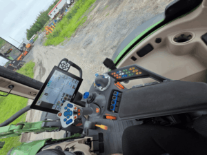 Terminal Vario et commandes du Fendt 514 Vario S4 ProfiPlus