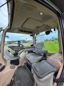 Interior cab of a 2016 Fendt 512 Vario tractor