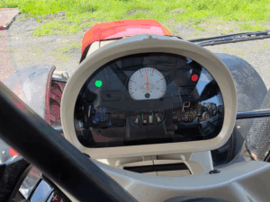 2015 Massey Ferguson 6616 hour meter display