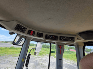 Overhead controls in the 2015 Caterpillar 926M cab