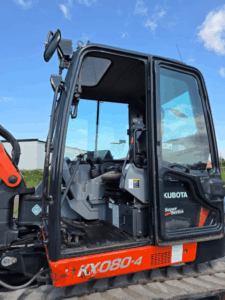 Kubota KX080-4 Cab