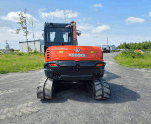 Kubota KX080-4 Rear View
