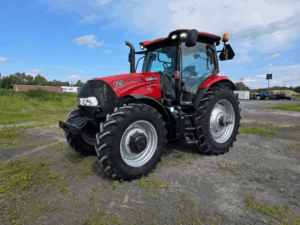 Tracteur Case IH Maxxum 125 2016 vue avant gauche