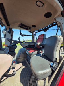 Interior of the Case IH Puma 150 CVT cab