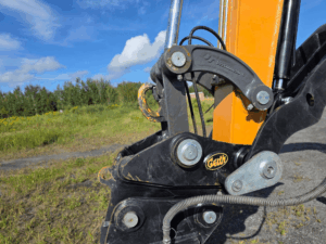 Système d’attache rapide Geith sur Case CX85E 2024