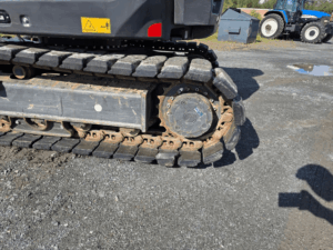 Chenilles en caoutchouc de l’excavatrice Case CX85E 2024