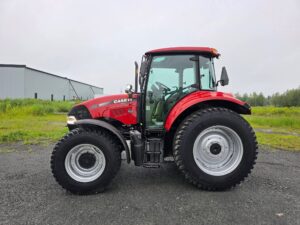 Tracteur Case IH Farmall 105U 2014 usagé vue de côté