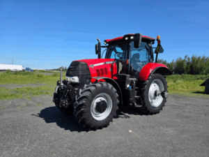 Vue avant gauche du tracteur Case IH Puma 150 CVT