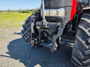 Front three-point hitch on the 2017 Case IH Puma 150 CVT