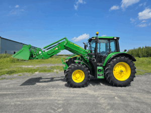 John Deere 6110M 2022 usagé avec chargeur frontal John Deere 600R
