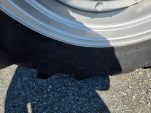 480/80R42 agricultural tractor tire in excellent condition with deep tread