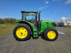 2016 John Deere 6145R agricultural tractor – right side