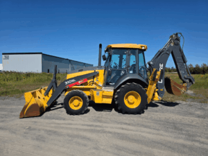 Rétrocaveuse John Deere 310SL 2018 – vue latérale